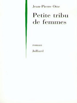 cover image of Petite tribu de femmes